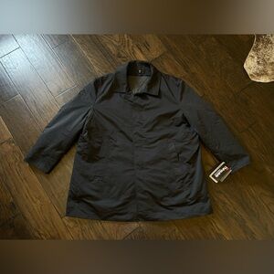 NWT American Airlines Pilot Coat Men 2XL Black Removable Liner 3M Thinsulate